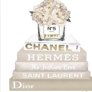 Stupell Home Decor Collection High Fashion Tan Flowers Wood Plaque Art